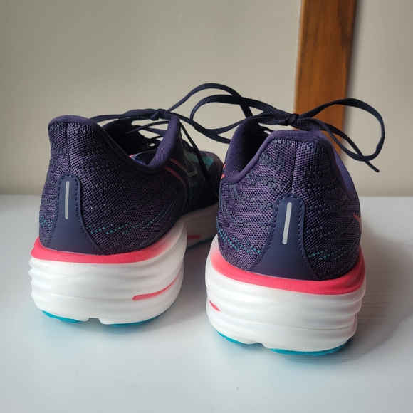 New Mizuno WAVE Rider 29 Mens Running Shoes - Purple and Teal main image 7